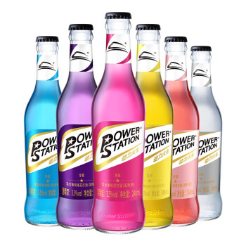动力火车（POWERSTATION）酒鸡尾酒整箱套装苏打酒预