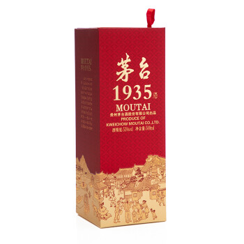 茅台1935酱香酒白酒53度500ml单瓶装	