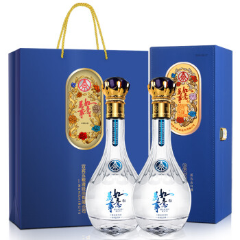 五粮液股份端午节万事如意精致固态法纯粮食白酒52度500ml