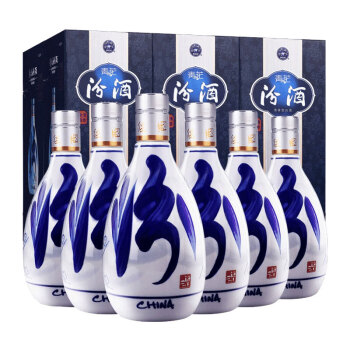 汾酒青花20清香型白酒53度500ml*6瓶整箱装	